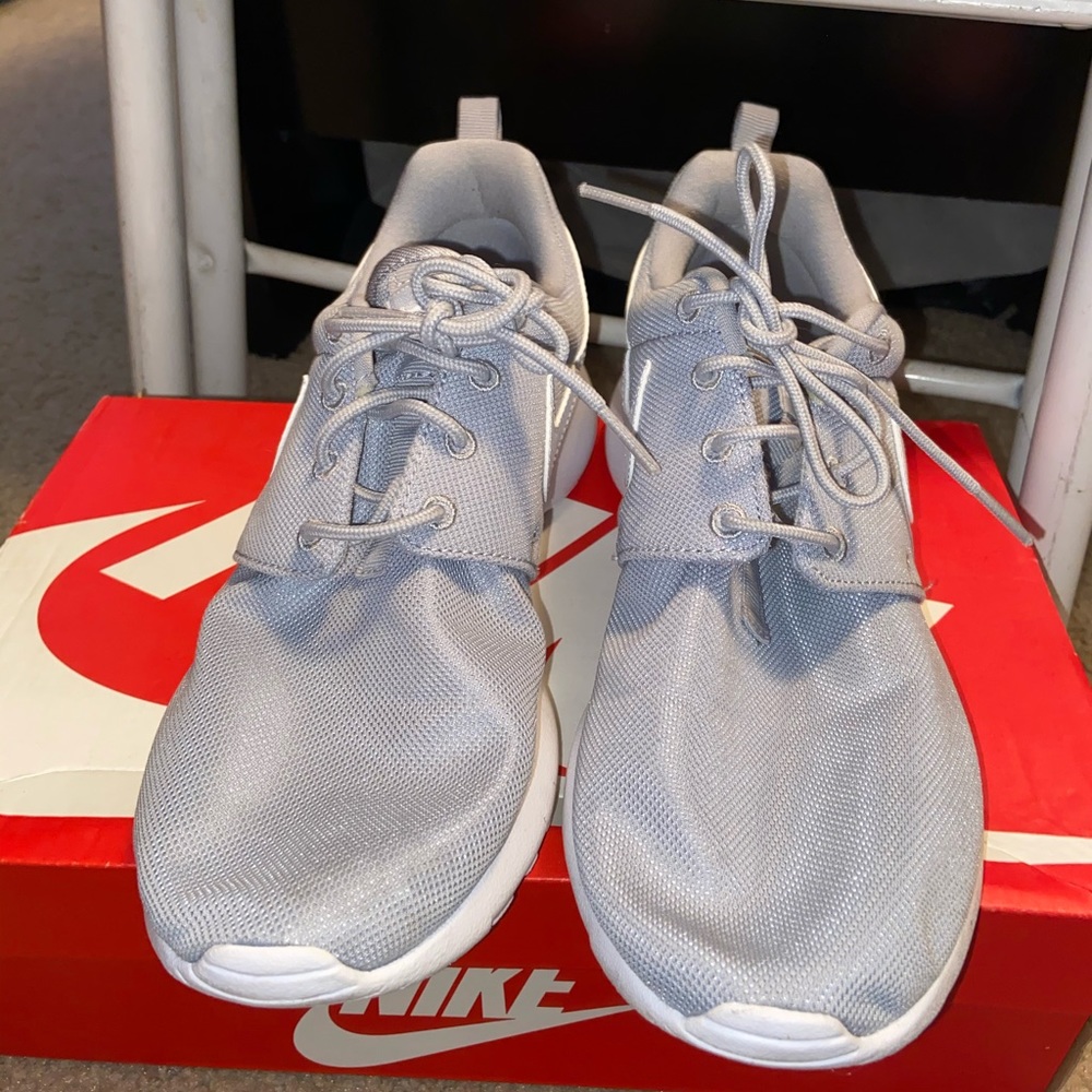 Grey Nike Roshes